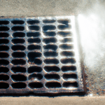 do drains smell in hot weather
