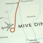 how far is the flight from denver to minneapolis