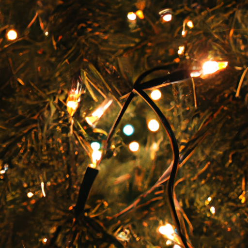how do you fix the strand of lights on a pre lit tree