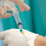 how do you flush a groshong catheter