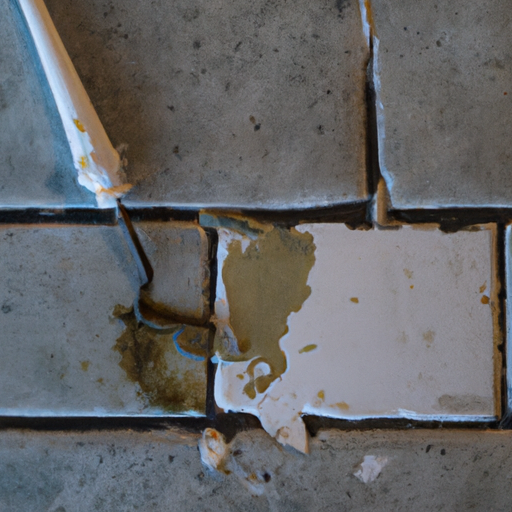how do you glue broken ceramic tile